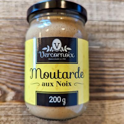 Pot de moutarde aux Noix du Dauphiné 200g