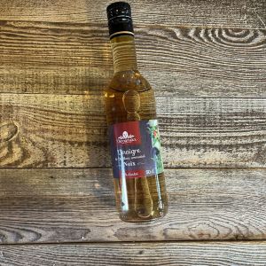 Vinaigre de vin blanc aromatisé noix en bouteille de 50cl